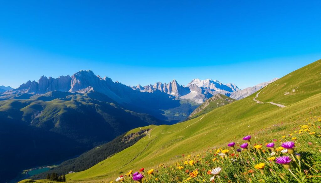 Allgäuer Alpen Wandern Landschaft