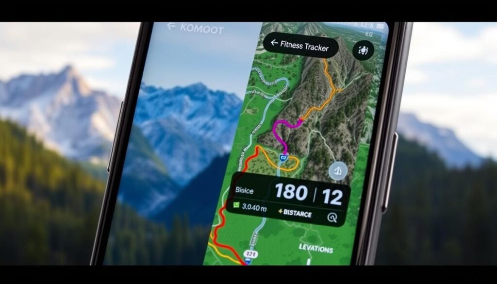 Komoot App-Integration Fitness-Tracking