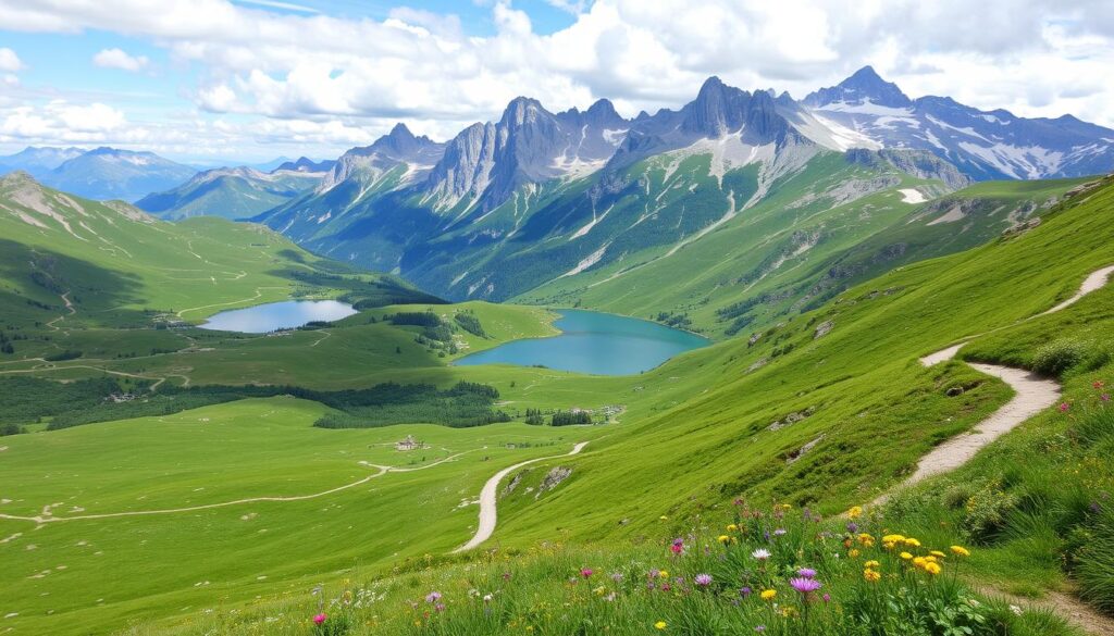 Wandern in Kärnten Landschaft