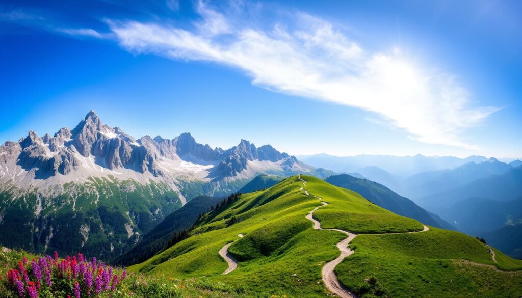 Wandersaison Allgäu Landschaft