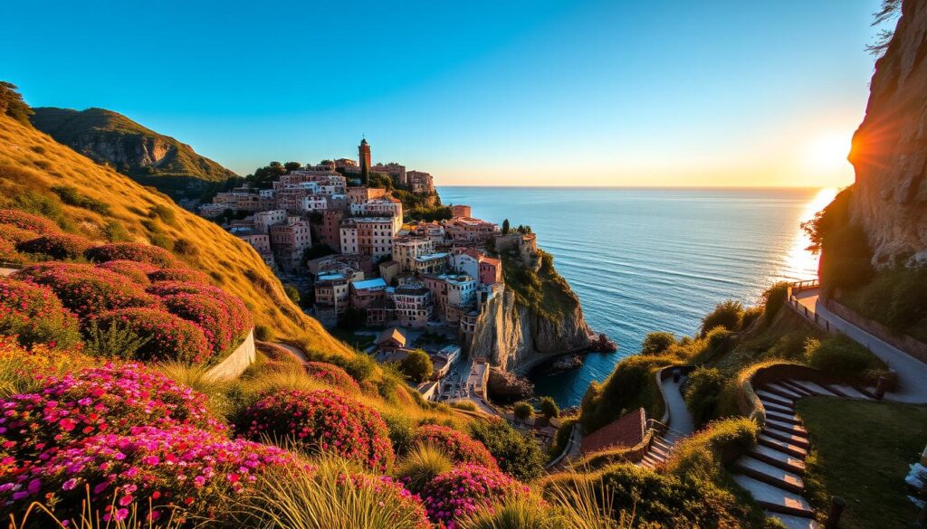 Wandersaison Cinque Terre Landschaft