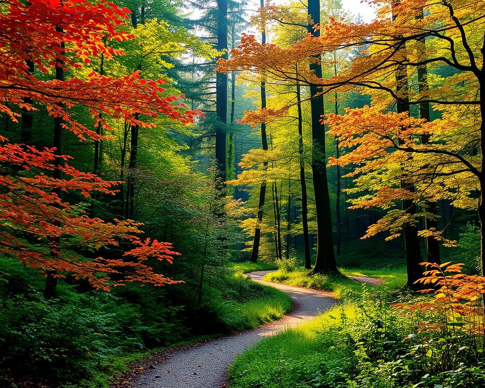 Wildkatzen-Erlebnisweg Schwarzwald Jahreszeiten