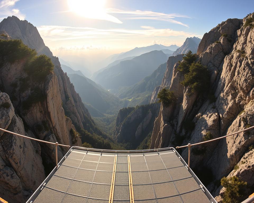 AlpspiX Steg mit Panoramablick AlpspiX Steg mit Panoramablick
