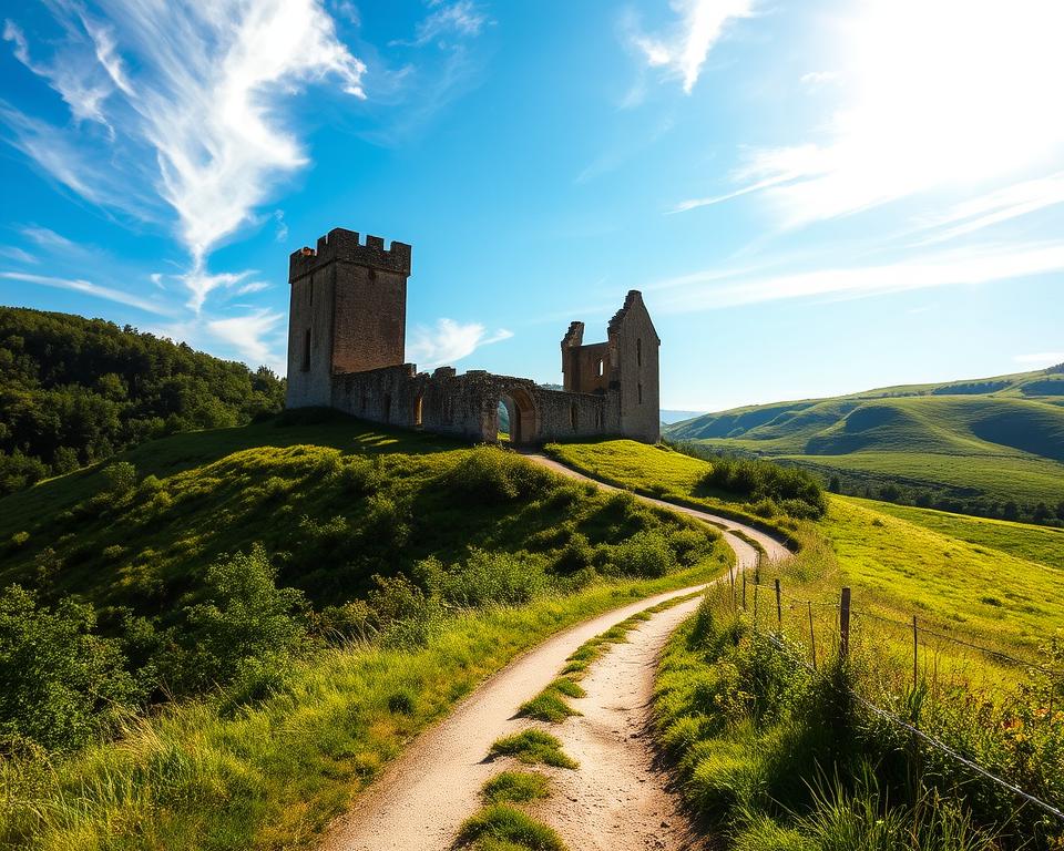 Anfahrt Ruine Helfenstein