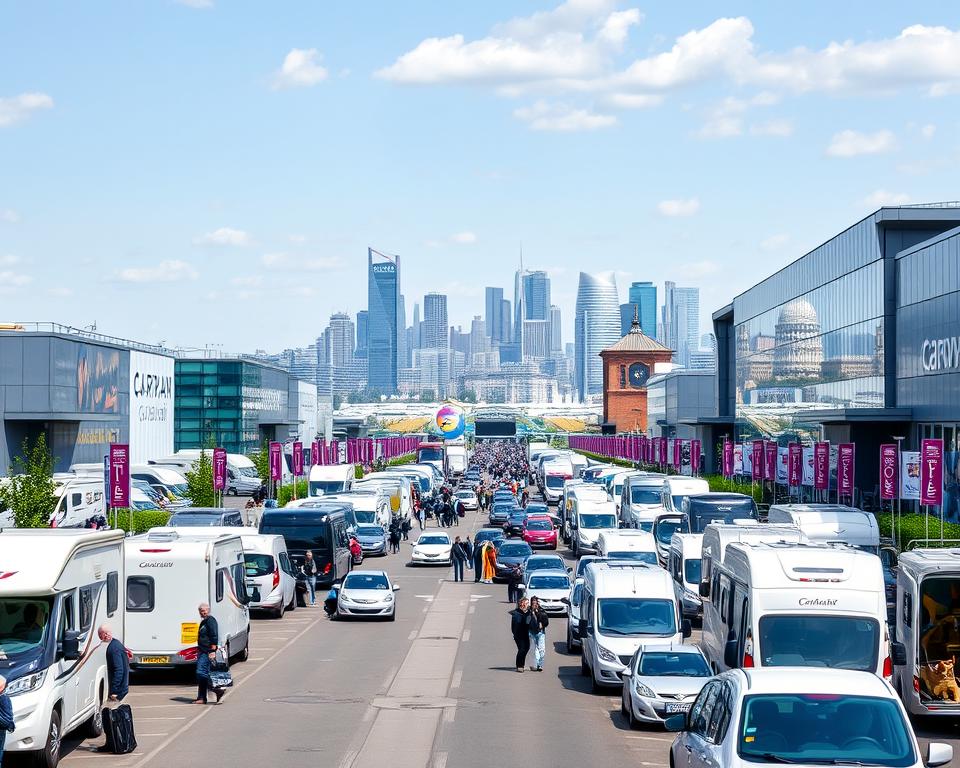 Anreise zum Caravan Salon Düsseldorf