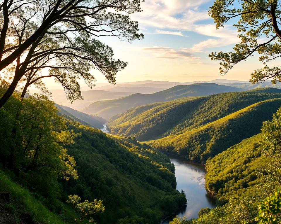 Bergische Naturlandschaft Panorama Bergische Naturlandschaft Panorama