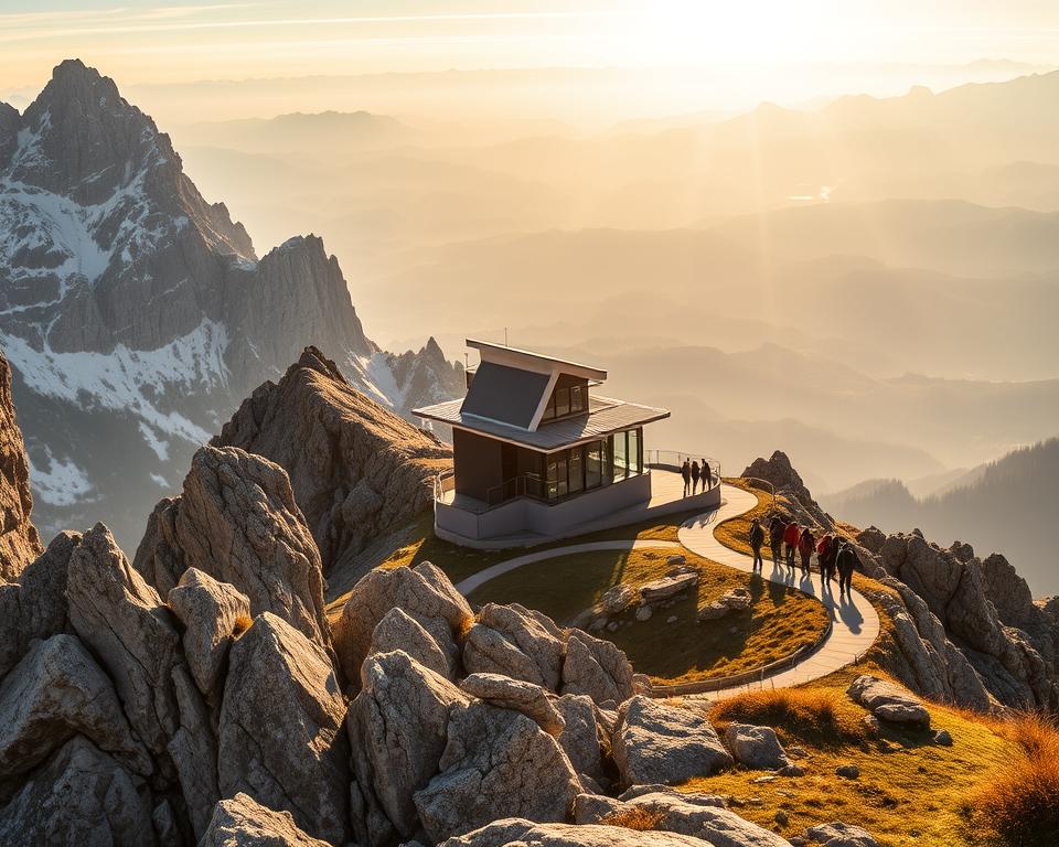 Bergstation Alpspitzbahn Bergstation Alpspitzbahn