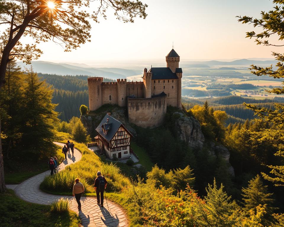 Burg Pottenstein Wanderung in der Fränkischen Schweiz Burg Pottenstein Wanderung in der Fränkischen Schweiz