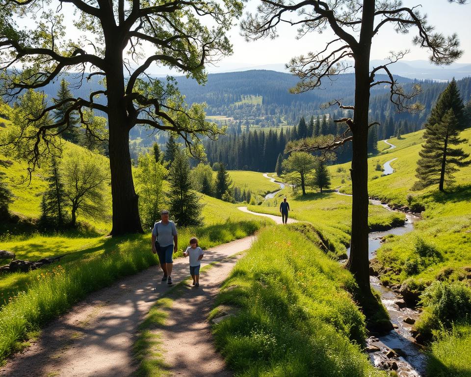 Familienfreundliche Wanderwege im Odenwald Familienfreundliche Wanderwege im Odenwald