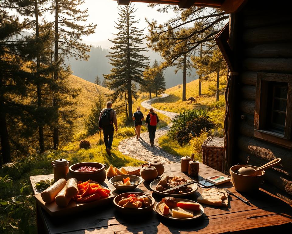 Fränkische Küche und Wanderrouten Fränkische Küche und Wanderrouten