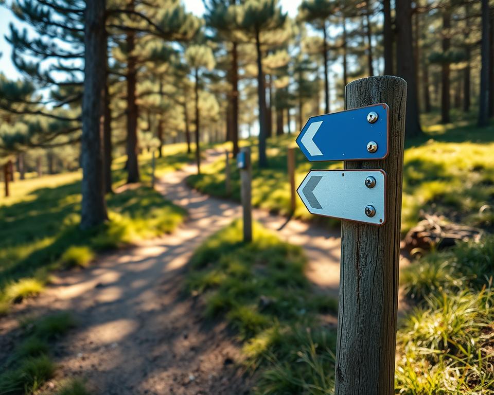 Heidschnuckenweg Wegmarkierungen