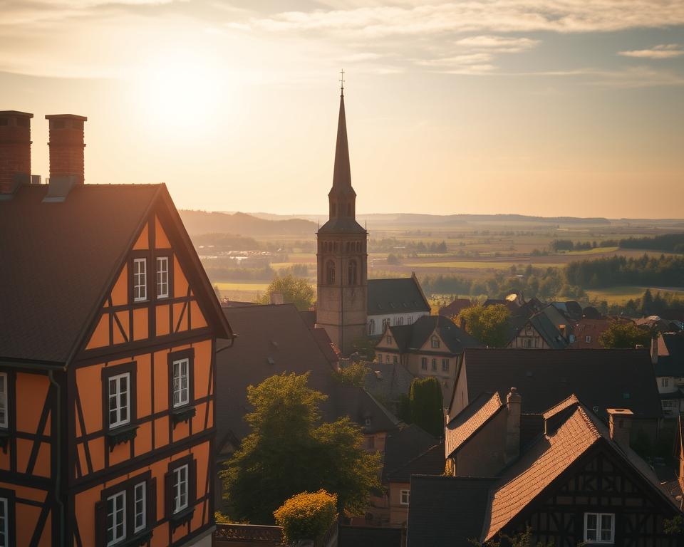Historische Ansicht von Ebersdorf
