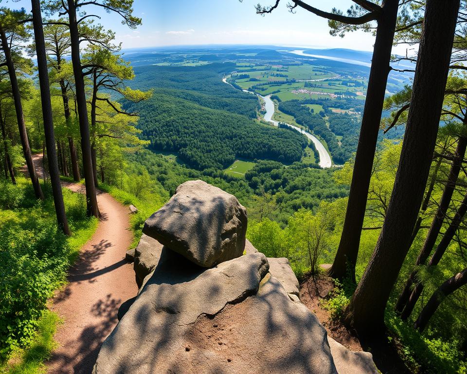 Ith-Kammweg Wanderroute