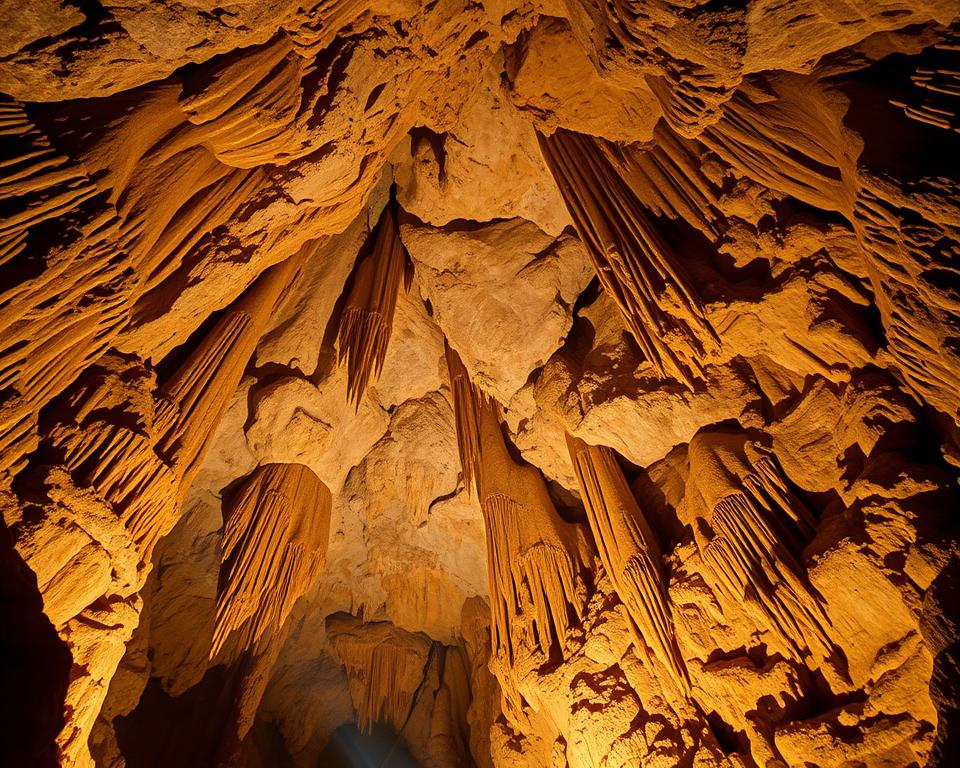 Kalksteinhöhle Geologische Formation Kalksteinhöhle Geologische Formation