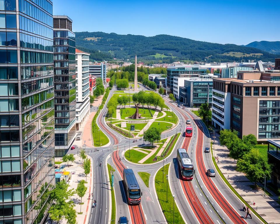 Moderne Infrastruktur Marienberg