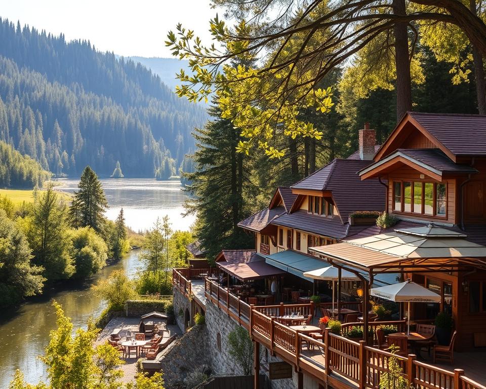 Restaurants und Hotels an der Kriebstein Talsperre