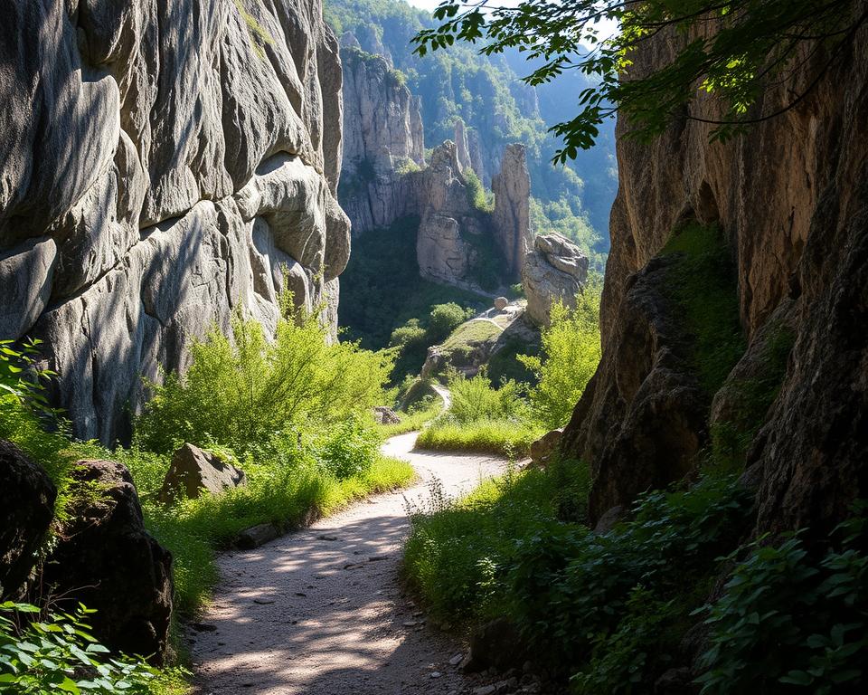 Rodalber Felsenwanderweg Entstehung
