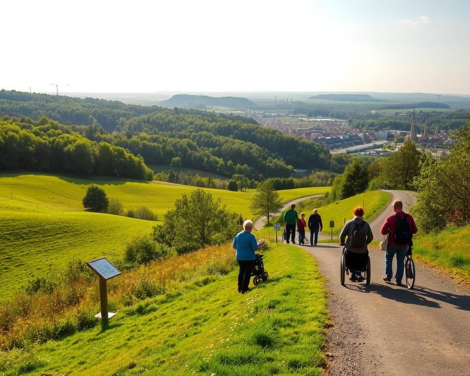 Rollstuhlgerechte Wanderrouten Ruhrpott