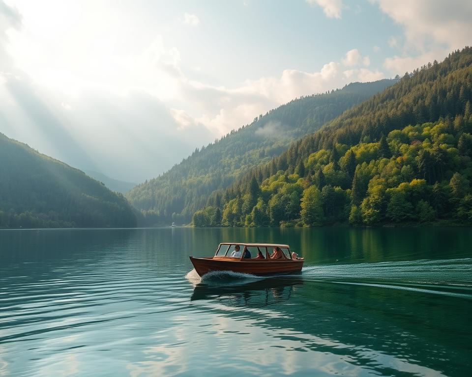 Schifffahrt Kriebstein Talsperre Bootstouren