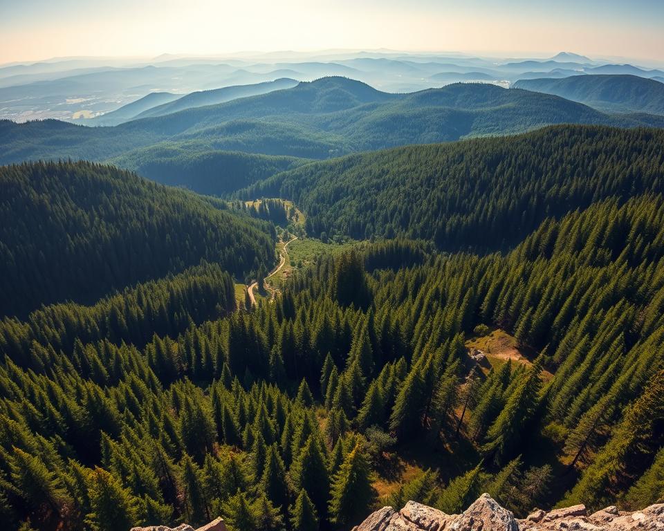 Schwarzwald Wanderwege Panorama