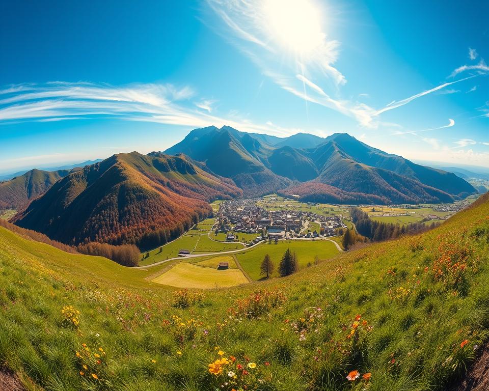 Vulkaneifel Landschaftspanorama