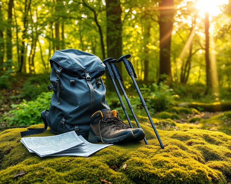 Wanderausrüstung Bergischer Weg
