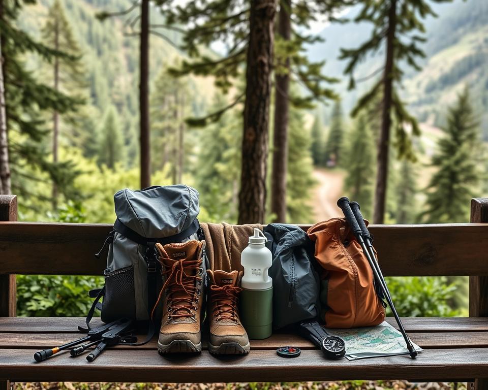 Wanderausrüstung Hexensteig