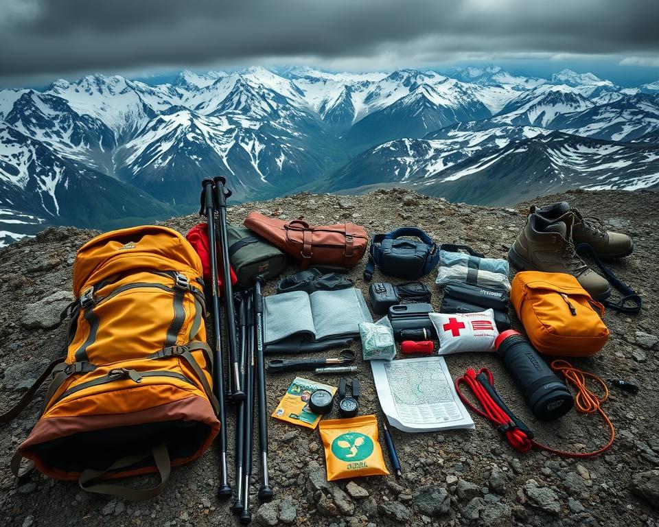 Wanderausrüstung für Alpenüberquerung Wanderausrüstung für Alpenüberquerung