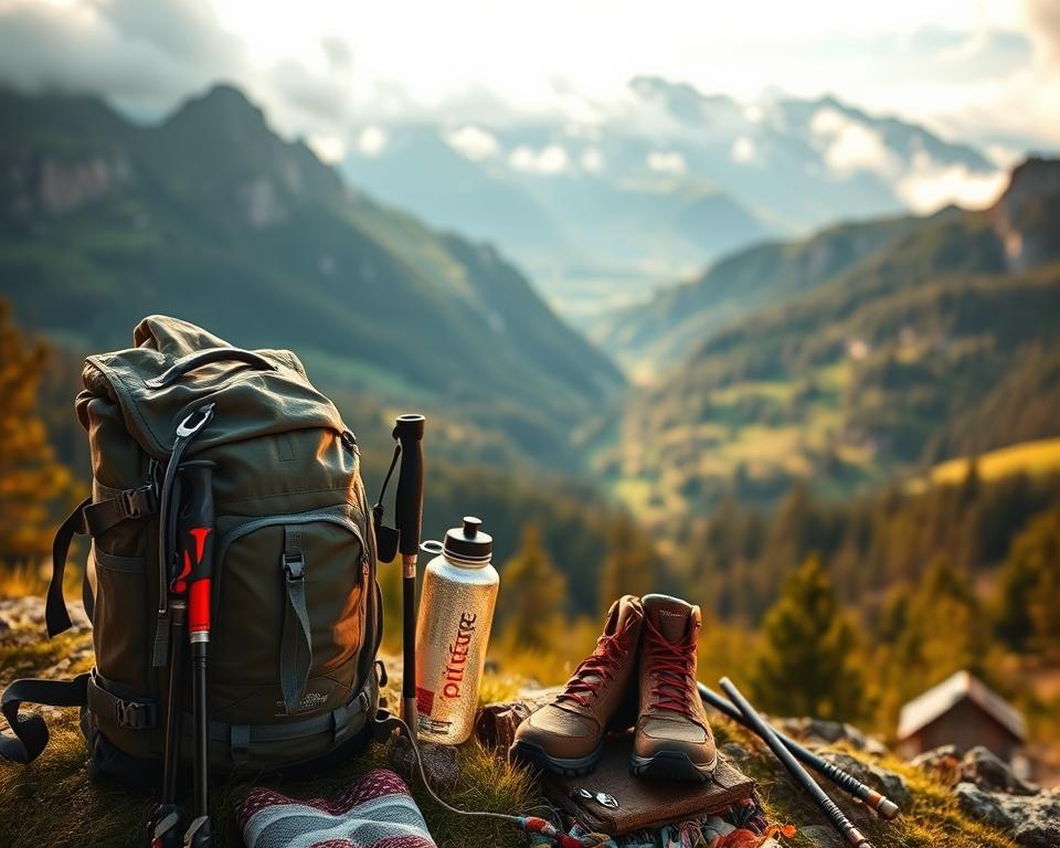 Wanderausrüstung für Böhmische Schweiz