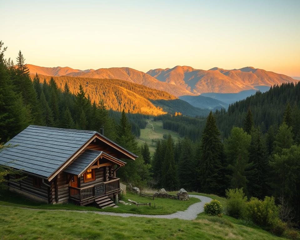 Wanderhütten in der Rhön