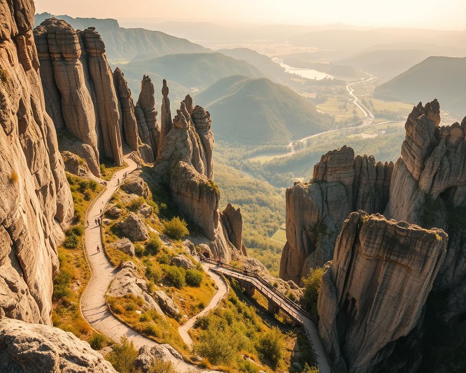 Wanderwege Bastei Aussichtspunkte