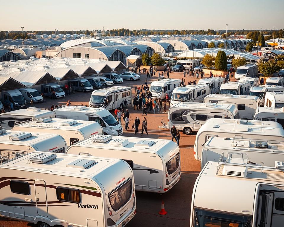 Wohnmobile und Caravans Ausstellung