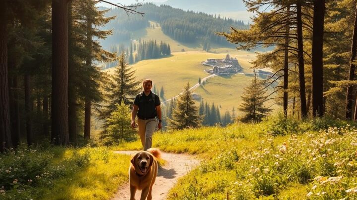 wo kann man wanderurlaub mit hund machen?