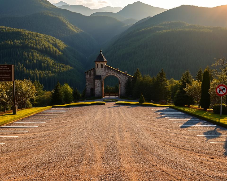 Anfahrt Prebischtor Parkplätze