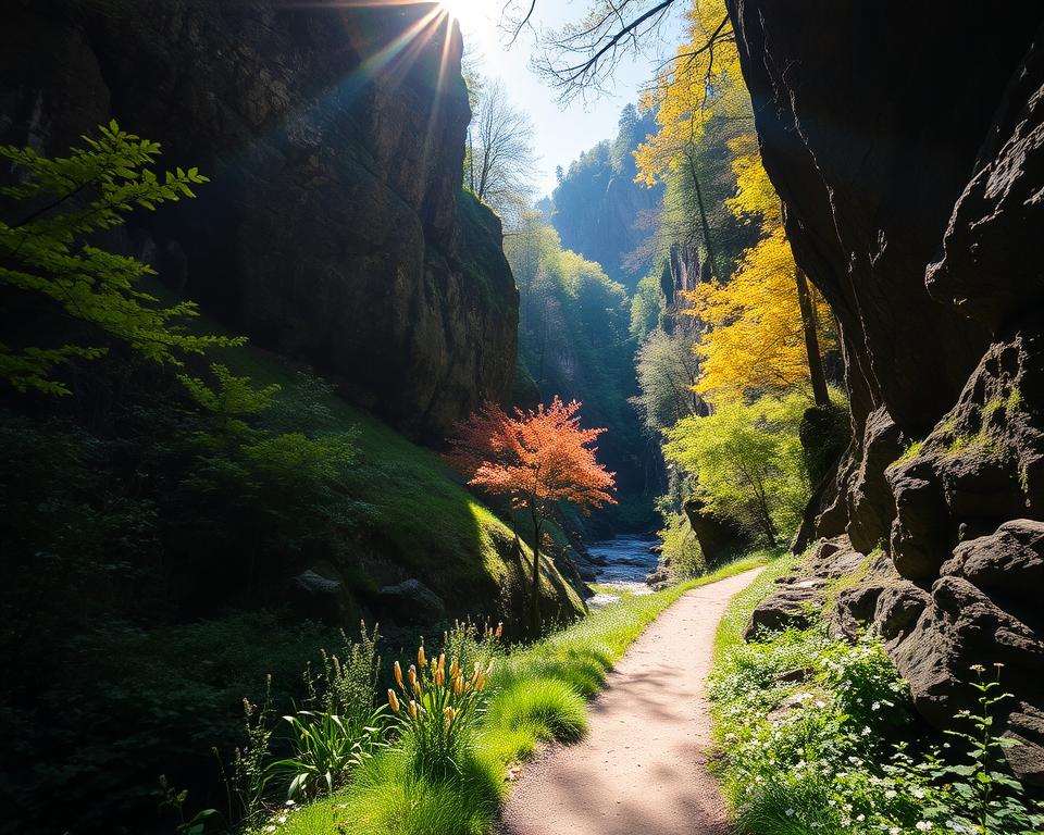Schwarzachklamm Wanderweg Jahreszeiten Schwarzachklamm Wanderweg Jahreszeiten