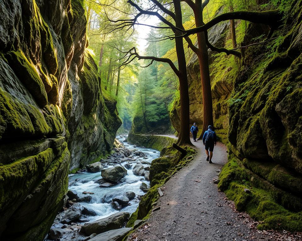 Schwarzachklamm Wanderweg Route Schwarzachklamm Wanderweg Route