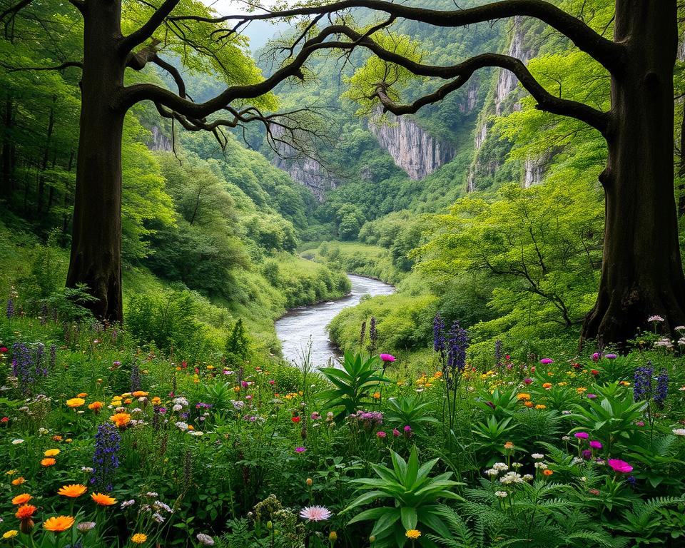 Tierwelt Teufelsschlucht Naturlandschaft