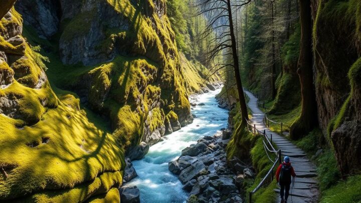 schwarzachklamm wanderweg