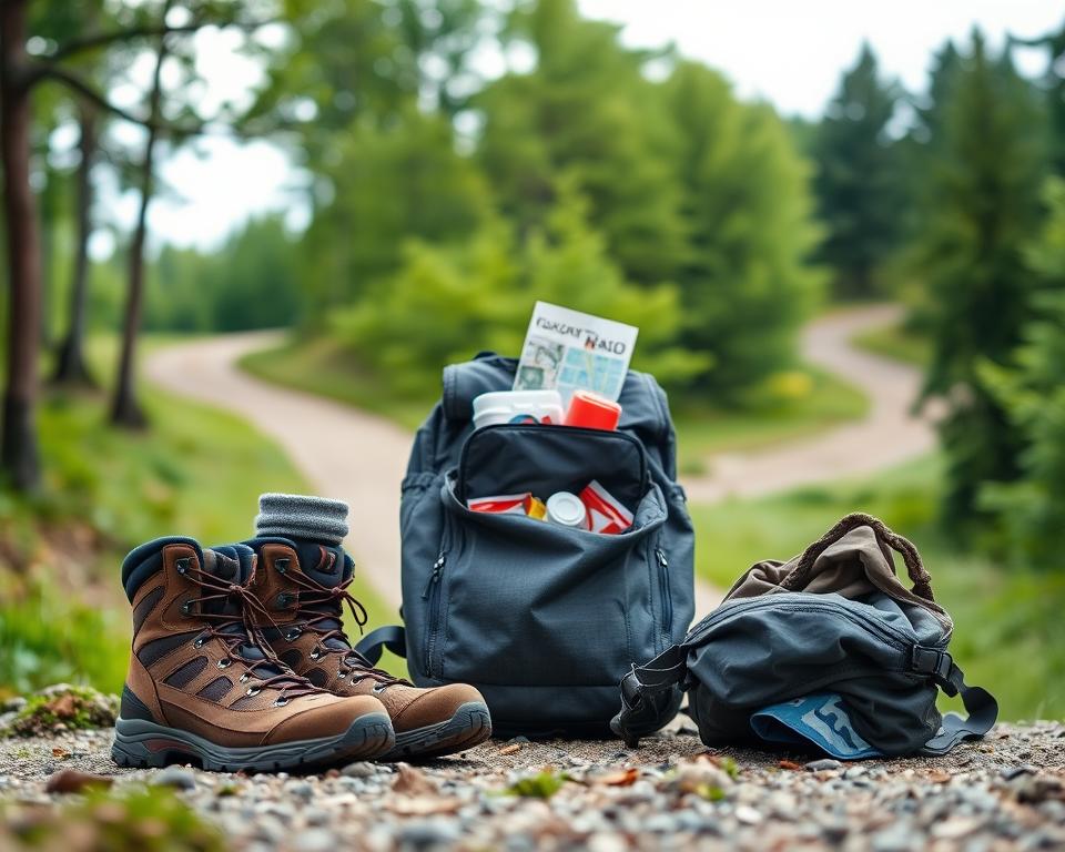 Grundausrüstung für Seniorenwanderungen