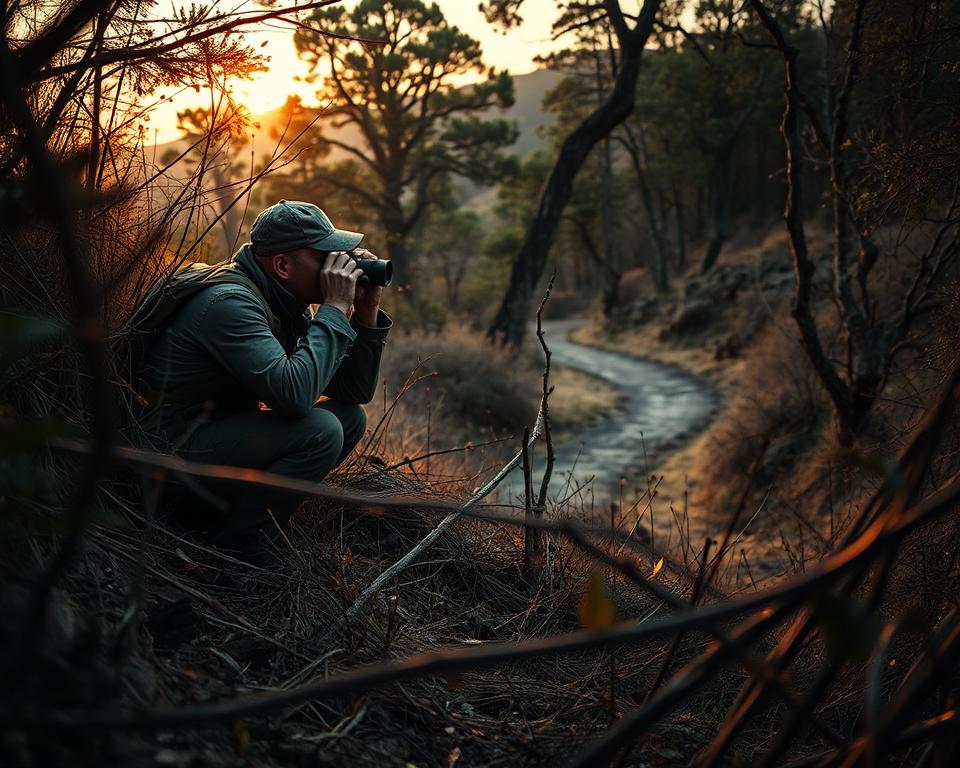 Detektiv Outdoor Observation Taktiken