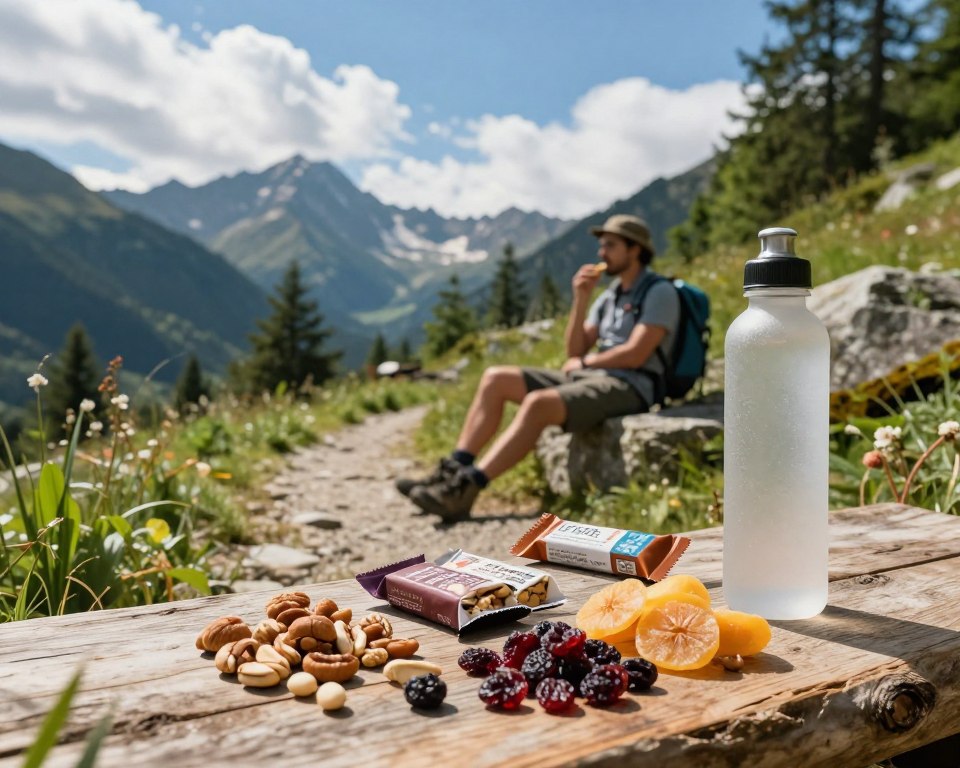 Bergwanderung Verpflegung und Trinkwasser