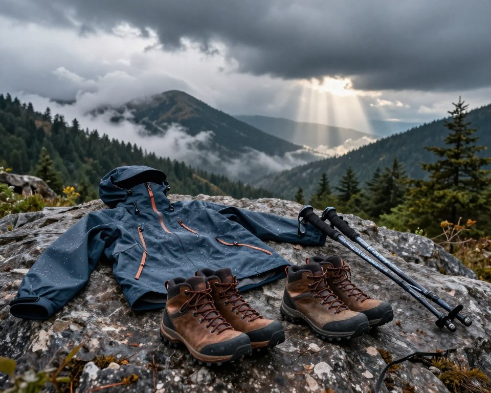 Wetterschutz Wandern Ausrüstung