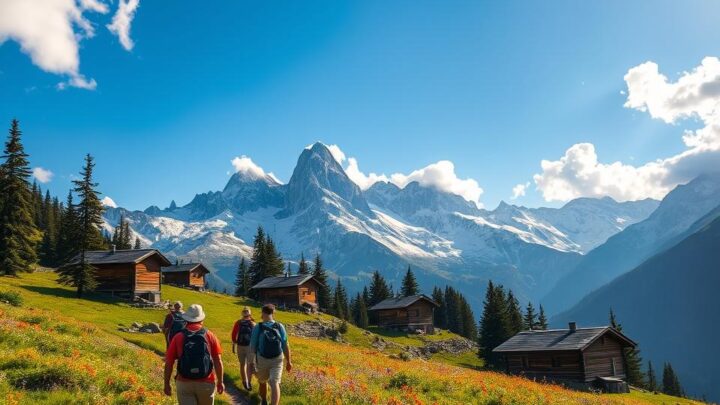 hüttentour alpen 4 tage